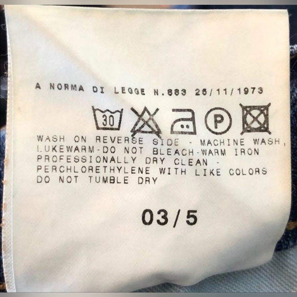 Dolce & Gabbana Ittierre Spa‎ Straight Leg Dark Wash Jeans Size 27 - Picture 4 of 9